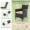 Set da giardino COSTWAY da 9 pezzi in polyrattan, set da Anteprima dell’immagine prodotto 6