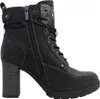 Mustang  Damenschuhe Stiefeletten Schnürer Schwarz Freizeit Produktbild-Vorschau 4