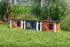 Isoliertes Katzenhaus für Draußen aus Holz – Wetterfest Produktbild-Vorschau 6