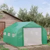 Outsunny Serre Tunnel de Jardin Grande 3.5 x 3 x 2 m - 6 Voir les images du produit 2