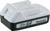 A product shot of a Makita 18V Li-Ion battery. Produktbild-Vorschau