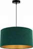 Suspension Lustre Velours doré Abat-jour Voir les images du produit 5