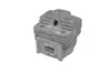 A single engine cylinder head is shown against a white background. Voir les images du produit