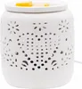 Elektrische Duftlampe, Keramik, Herzmuster, Aromalampe, Produktbild-Vorschau 2