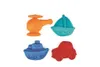 Hape 4 Sandformen 14x13cm Fahrzeuge Produktbild-Vorschau 1