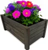 Pflanzkübel Rechteckig 59 x 33 x25 cm (B x T x H) - Holz Produktbild-Vorschau 1