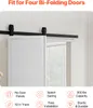 VEVOR Schiebetürsystem für faltbare Schiebetüren, 132 cm Produktbild-Vorschau 2