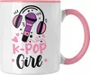 Trendation - K-Pop Girl Tasse Geschenk für K Pop Liebhaber Produktbild-Vorschau 1