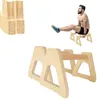 Maniglie per flessioni CAWI - Maniglie ergonomiche in legno Anteprima dell’immagine prodotto 1