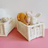 Creative Home Cesto Vimini Bianco 30x20x16 cm | Cestino Anteprima dell’immagine prodotto 5