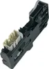 A close-up studio shot of a washing machine door lock mechanism against a white background. Produktbild-Vorschau