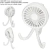 Mini přenosný ventilátor, 3 rychlosti, otočný o 360°, Náhled obrázku produktu 4