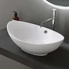 doporro Lavabo à Poser Blanc Mat Vasque en Céramique Lave Voir les images du produit 2