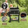 Royal Gourmet Holzkohlegrill Grillwagen Outdoor Kohlegrill Produktbild-Vorschau 12