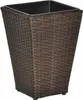 Pflanzkübel Sanssouci Poly Rattan braun 40 cm Produktbild-Vorschau 1