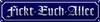 vianmo Blechschild 10x46 cm Fickt-Euch-Allee lustig Witz Produktbild-Vorschau 1