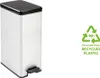 Pedálový odpadkový kôš Curver Deco Narrow 40L Silver Náhľad obrázku produktu 2
