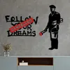 Wallity, Banksy Metal 06, Accessoire mural décoratif en Voir les images du produit 2