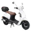 Motorroller Massimo 50ccm 25 km/h Euro 5, perlenweiß matt Produktbild-Vorschau 4