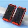 Two solar power banks are displayed on a light blue and white background. Náhled obrázku produktu