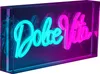 Näve Leuchten LED Schriftleuchte "DOLCE VITA" Schild mit Produktbild-Vorschau 1