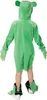 A child wearing a frog costume, viewed from the back. Produktbild-Vorschau