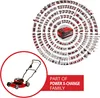 Einhell Akku-Rasenmäher GE-CM 36/48 Li M-| Solo Náhled obrázku produktu 14