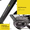 Collage of an e-bike frame and motor with marketing text. Produktbild-Vorschau