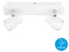 LED Deckenspot Strahler dreh-& schwenkbar 2x GU10 je 5W Produktbild-Vorschau 2