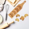 Forma do pieczenia z drewna bukowego do rogalików, ciast i Podgląd zdjęcia produktu 2