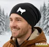 Huuraa Beanie Mops Silhouette Black One Size Baumwolle und Produktbild-Vorschau 2