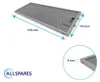 Filtro metallico AllSpares per cofani estrattori adatto a Anteprima dell’immagine prodotto 2