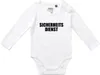 Huuraa Baby Body Sicherheitsdienst Schriftzug 74 White  Produktbild-Vorschau 1