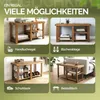 CASARIA Schuhbank mit Sitzfläche 87 x 45 x 30 cm 160kg Produktbild-Vorschau 7