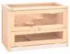 vidaXL Klec pro křečky 60x35,5x42 cm z masivního jedlového Náhled obrázku produktu 8