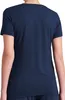 Schiesser Damen T-Shirt Gr. 40  blau Produktbild-Vorschau 3