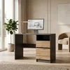 Kompaktný písací stôl 100 x 50 cm | Moderný počítačový a Náhľad obrázku produktu 7
