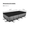 Bestway rechteckiges Power Steel-Schwimmbecken – Produktbild-Vorschau 6