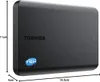 Toshiba 6.3cm   1TB USB3.2 Canvio Basics black NEW extern Produktbild-Vorschau 12