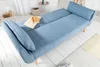 riess-ambiente Design Schlafsofa DIVANI 220cm hellblau Produktbild-Vorschau 8