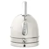 A cream-colored electric kettle with a silver handle and accents, shown from the front on a white background. Produktbild-Vorschau