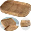 LS-LebenStil XL Deko-Tablett Mango Holz Braun 38cm groß Produktbild-Vorschau 1