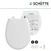 Termoplastické WC sedátko SCHÜTTE BÍLÉ, PREMIUM, s Náhled obrázku produktu 10