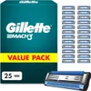 Gillette Mach 3 Klingen Herren, 25 Original Rasierklingen Produktbild-Vorschau 1