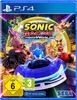 The image is a product packaging for a video game. It features characters from the Sonic the Hedgehog franchise in racing karts. Produktbild-Vorschau
