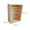 Obstkiste 60x40x20 cm - Holzkiste Apfelkiste Produktbild-Vorschau 6