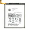 A close-up, top-down view of a smartphone battery with text and symbols printed on it. Voir les images du produit