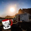 Camping Queen Kaffeebecher Rot mit wunderschönen Produktbild-Vorschau 3