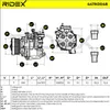 RIDEX 447K0048 TRSE09 Klimaanlage Klimakompressor PAG 46 Produktbild-Vorschau 6