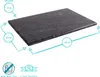 1x Schwarz 30cm x 20cm Marmor Rechteckige Hackbrett - Klein Produktbild-Vorschau 3